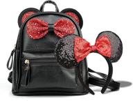 sparkling bowknot backpack headbands for travel - stylish travel backpacks логотип