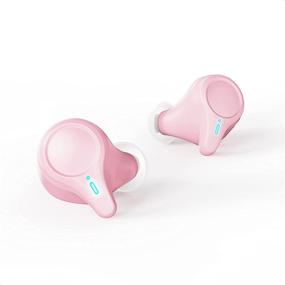 img 2 attached to 🎧 KOSETON E10 True Wireless Earbuds, Mini Pink – HD Calls & Music – Bluetooth Earbuds with Superior Sound & Premium Comfort, Includes Charging Case