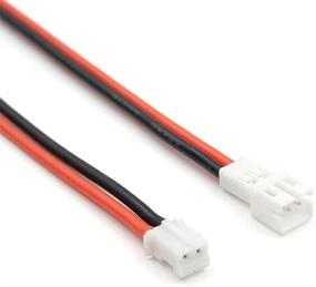 img 2 attached to 🔌 10 шт. Улучшенный набор кабелей с разъемами JST-PH 2.0 мale и female для JJRC H36 H67 Blade Inductrix E010 E013 Batteries