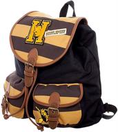 🎒 hufflepuff varsity knapsack backpack: the perfect accessory for potter fans logo