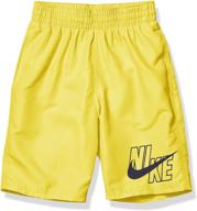 👟 nike solid volley short medium boys' clothing: athletic and stylish performance wear for active youth logo