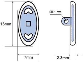 img 2 attached to Eyeglass BEHLINE Replacement Silicone Anti Slip