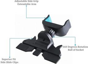 img 2 attached to 📱 Universal Car Mount Holder 360° Rotation for iPhone, Galaxy, Smartphones, Androids, and Most Portable Devices - Affordable and SEO-optimized (T-SNY6226)