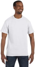 img 2 attached to Hanes ComfortBlend Sleeve T Shirt Oxford Men's Clothing