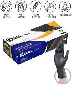 img 3 attached to Versatile Medium Industrial Gloves for Tattoo Beauty Studios, Auto Maintenance, and Daily Household Use
