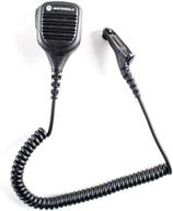 motorola pmmn4050a large remote speaker microphone with noise-cancelling feature (black) logo