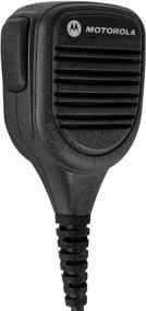 img 3 attached to Motorola PMMN4050A Large Remote Speaker Microphone With Noise-Cancelling Feature (Black)