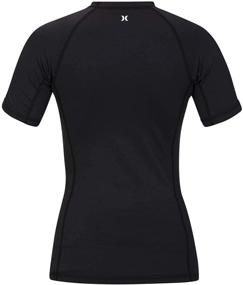 img 3 attached to 👙 Hurley Juniors Sleeve Rashguard for Women's Clothing, Swimsuits & Cover Ups with Enhanced Protection