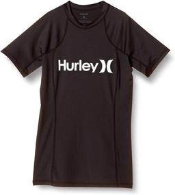 img 4 attached to 👙 Hurley Juniors Sleeve Rashguard for Women's Clothing, Swimsuits & Cover Ups with Enhanced Protection