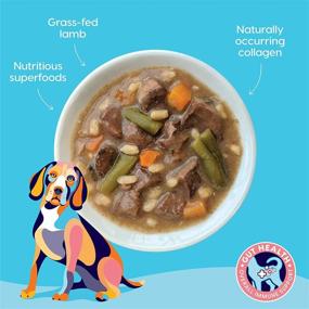 img 1 attached to 🐶 Solid Gold Bone Broth Stew: Lamb & Human Grade Meal Topper for Dogs - Natural Collagen for Gut Health, Holistic & Grain-Free, Ideal for Picky Eaters (6 Count)