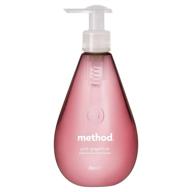🍊 method hand wash pink grapefruit 11.97 fl oz - refreshing, gentle and effective hand cleansing logo