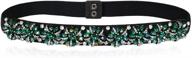 dorchid womens crystal waistbands champagne logo