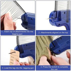 img 1 attached to 👕 Quick and Easy Clothing Fastener Application with Handheld Applicator