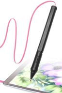 🖊️ sonarpen: the ultimate pressure sensitive smart stylus pen with palm rejection and shortcut button - battery-less! compatible with apple ipad/iphone/android/switch/chromebook (dirty pink) logo