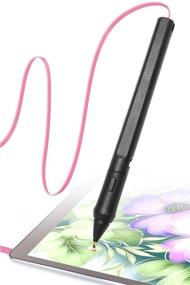 img 4 attached to 🖊️ SonarPen: The Ultimate Pressure Sensitive Smart Stylus Pen with Palm Rejection and Shortcut Button - Battery-Less! Compatible with Apple iPad/iPhone/Android/Switch/Chromebook (Dirty Pink)