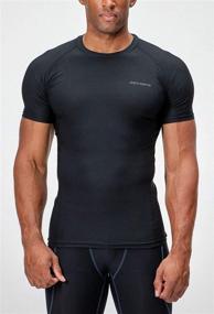 img 3 attached to DEVOPS Athletic Compression Baselayer T Shirts Outdoor Recreation for Climbing