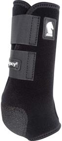 img 2 attached to 👢 Legacy2 Front Protective Boots 2 Pack - Black M by Classic Rope Co.