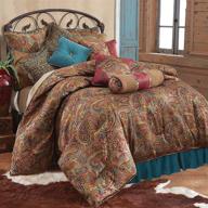 hiend accents western comforter bedskirt bedding logo