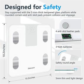 img 2 attached to Body Fat Scale Composition Smartphone