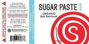 img 3 attached to 🌸 Sugaring NYC Professional Sugar Wax: A Brazilian Bikini Sugaring Paste + Medium Paste + Applicator