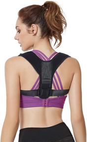 img 4 attached to 💁 Women and Men Posture Corrector (Basic - L, Chest Size: 35-45 inches): Enhance your online visibility!