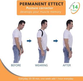 img 1 attached to 💁 Women and Men Posture Corrector (Basic - L, Chest Size: 35-45 inches): Enhance your online visibility!