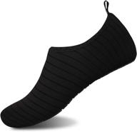 🧦 quick-dry aqua yoga socks - men's and women's water shoes for surfing, swimming, beach and pool activities logo