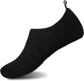 img 4 attached to 🧦 Quick-Dry Aqua Yoga Socks - Men's and Women's Water Shoes for Surfing, Swimming, Beach and Pool Activities