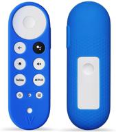 📺 wasserstein blue silicone protective skin for chromecast with google tv remote control – enhanced remote cover for added safety logo