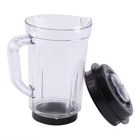 img 4 attached to Magic Bullet Juicer Blender Pitcher – Safe, Non-Toxic, and Durable, 1000ML Capacity for Various Magic Bullet Models