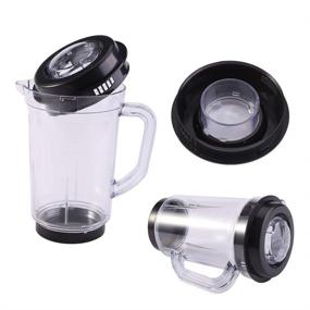 img 1 attached to Magic Bullet Juicer Blender Pitcher – Safe, Non-Toxic, and Durable, 1000ML Capacity for Various Magic Bullet Models