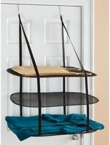 img 4 attached to 🧺 Optimized Search: Greenco Over The Door 3-Tier Drying Rack