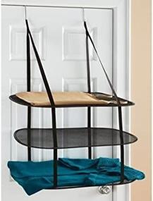 img 1 attached to 🧺 Optimized Search: Greenco Over The Door 3-Tier Drying Rack