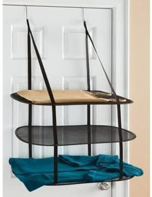 img 3 attached to 🧺 Optimized Search: Greenco Over The Door 3-Tier Drying Rack