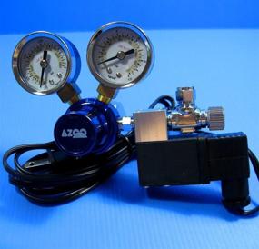 img 3 attached to 🐠 AZOO Aquarium CO2 Pressure Regulator with Magnetic Valve and Bubble Counter, Stainless Steel Check Valve, and 10FT Silicone CO2 Proof Tubing (4/6mm)