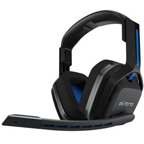 img 1 attached to 🎧 ASTRO Gaming A20 Wireless Headset for PlayStation 4 - Black/Blue, Unmatched Wireless Audio Experience