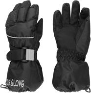 magarrow winter gloves: waterproof accessories for girls and boys, ideal for cold weather logo