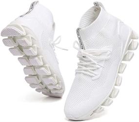img 3 attached to π TSIODFO Men's Running Breathable Athletic Sneakers: The Ultimate Performance Footwear
