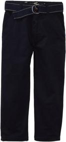 img 2 attached to Eddie Bauer Stretch Khaki AHHA Boys' Pants: Comfortable and Durable Clothing