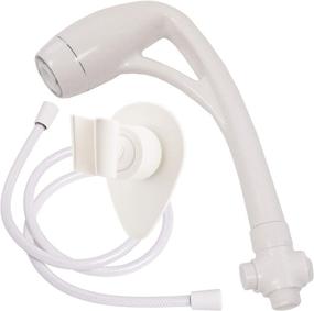 img 1 attached to Enhance Your Shower Experience with ETL 26781 White Body Spa Oxygenics Shower - 60&#34; Hose Included