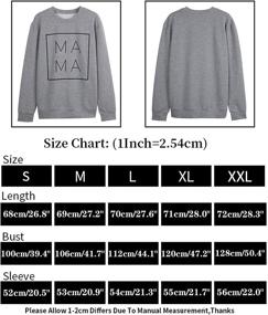 img 3 attached to EGELEXY Sweatshirt Letter Blouse Pullover Outdoor Recreation and Hiking & Outdoor Recreation Clothing