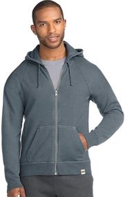 img 2 attached to Hanes Толстовка с капюшоном на молнии Индиго Батик