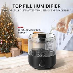 img 2 attached to Ultrasonic Humidifier Top Refill Humidifiers Essential