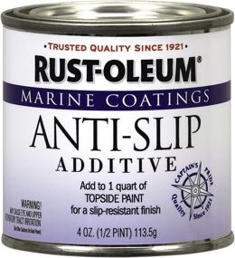 img 1 attached to 🔒 Enhance Safety with Rust-Oleum 207009 Marine Anti-Slip Additive 1/2-Pint, 4 Ounce (Pack of 1)
