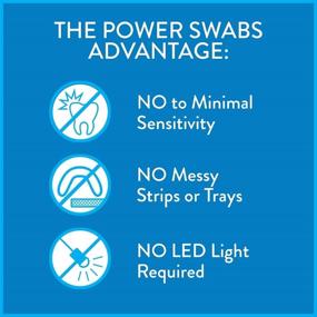 img 1 attached to 🦷 Power Swabs Teeth Whitening Kit: 7-Day Easy Whitening Treatment with Dentist Formulated Advanced Stain Remover, Minimized Sensitivity - Complete At-Home Whitening System