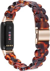 img 3 attached to Wongeto совместим с ремешками Fitbit Luxe/Luxe SE для женщин и девочек