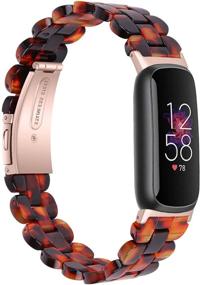 img 4 attached to Wongeto совместим с ремешками Fitbit Luxe/Luxe SE для женщин и девочек