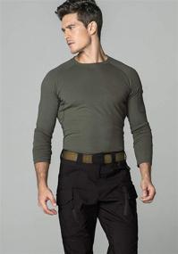 img 2 attached to CQR Tactical Belt: Heavy Duty Military Style with EDC Buckle - Lightweight Nylon Webbing - 1 or 2 Pack