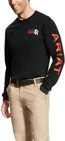 img 2 attached to Ariat Flame Resistant XXL Men's Sleeve CrewHenley Shirts in Clothing