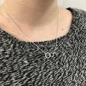 img 1 attached to 👯 Soul Sister Necklace Infinity Circle: Unbiological Sister Gift for Women, Girls & Friends – Your Always Charm